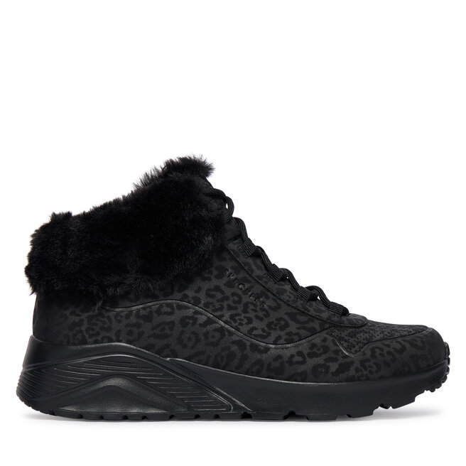 Trzewiki Skechers Uno Lite 310362L BBK Czarny - dziewczęce