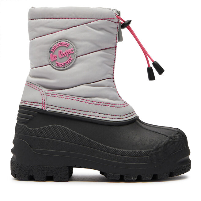 Śniegowce Lee Cooper LCJ-24-44-2840K Szary - dziewczęce
