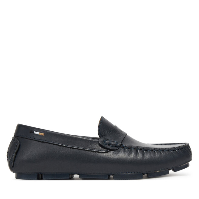 Mokasyny BOSS J51651 S Granatowy -