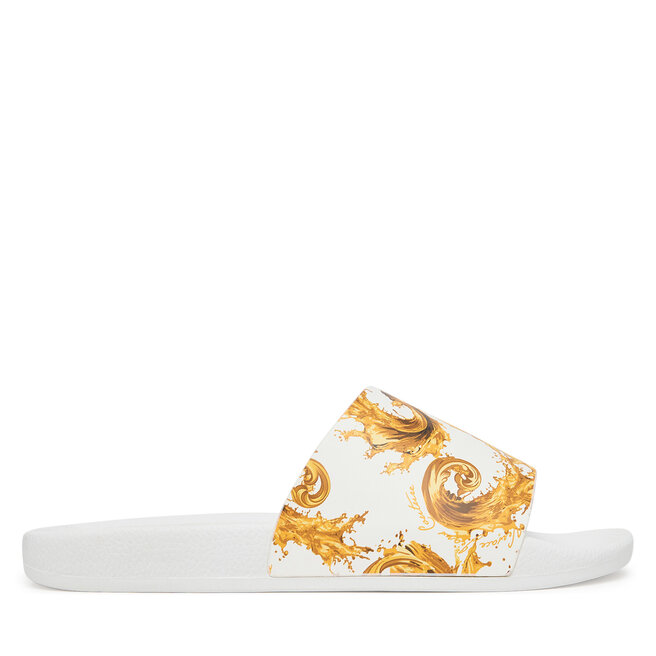 Klapki Versace Jeans Couture 80YA3SQ4 ZS365 G03 Biały -