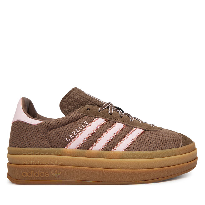 Sneakersy adidas Gazelle Bold KI7225 Brązowy - kobiece