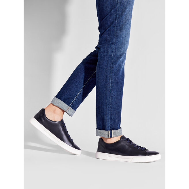 Sneakersy Clarks Un Costa Lace 261485577 Granatowy - męskie