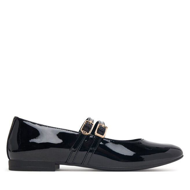 Baleriny Tommy Hilfiger T3A3-35131-0774 D Czarny -