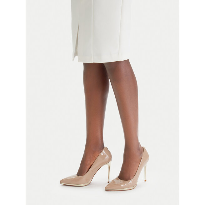 Szpilki Nine West EO-CD25-218-1 Beżowy - kobiece