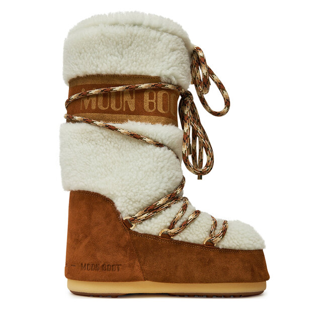 Śniegowce Moon Boot 80D1402610 Brązowy - kobiece