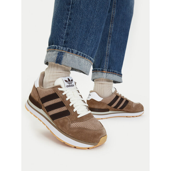 Sneakersy adidas Zx 500 Rs LA1637 Brązowy - męskie