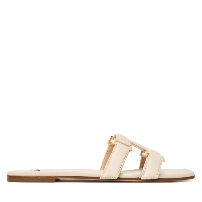Klapki Elisabetta Franchi SA-50L-62E2-V550 Kremowy -
