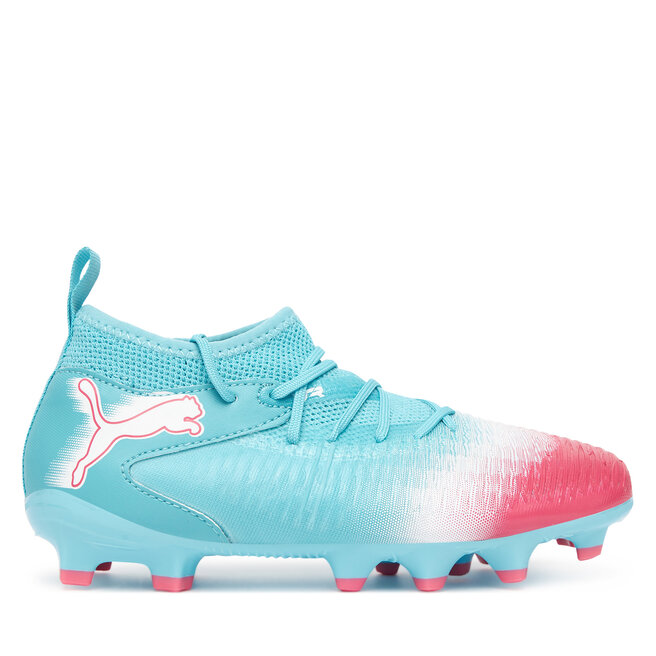 Buty do piłki nożnej Puma Future 8 Match Re-Charge Fg/Ag Jr 108762 01 Błękitny - dziecięce