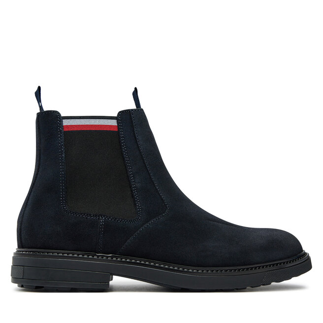 Sztyblety Tommy Hilfiger Chelsea FM0FM05191 Granatowy - męskie