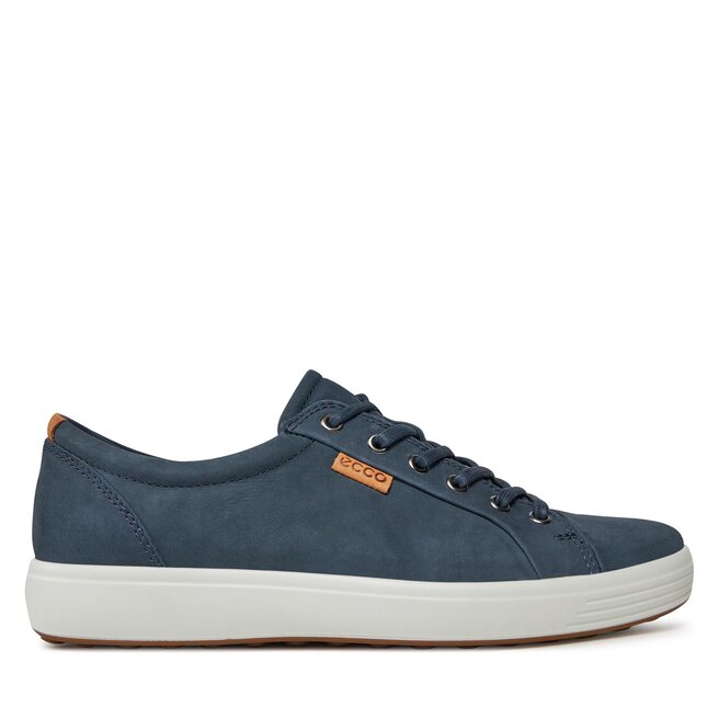 Sneakersy ECCO Soft 7 43000459140 Granatowy - męskie