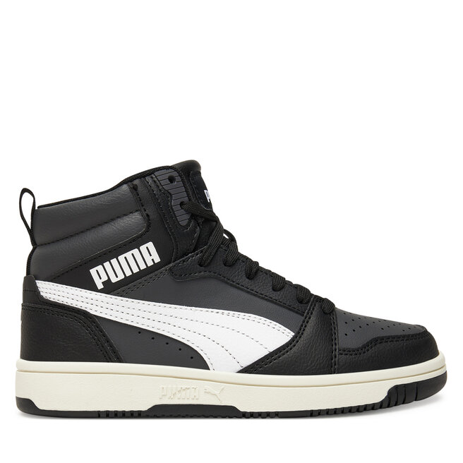 Sneakersy Puma Rebound V6 Mid Jr 393831 29 Czarny - chłopięce