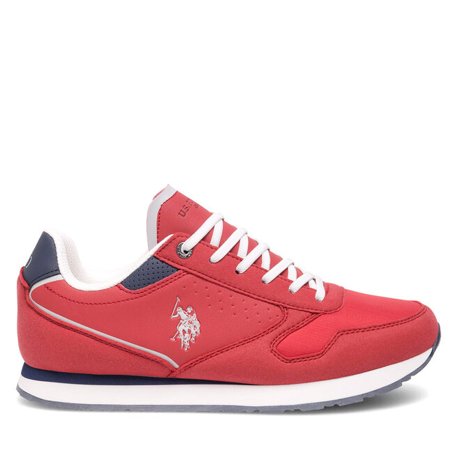 Sneakersy U.S. Polo Assn. NOBIK001C Czerwony - chłopięce