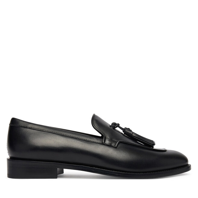 Loafersy Max Mara 2614521411600 Czarny - kobiece