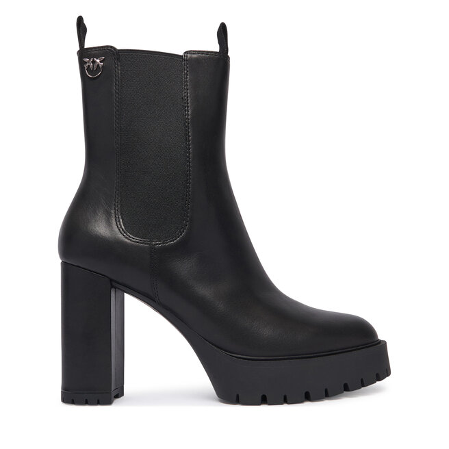 Botki PINKO Clara 02 SD0579P001 Czarny - kobiece