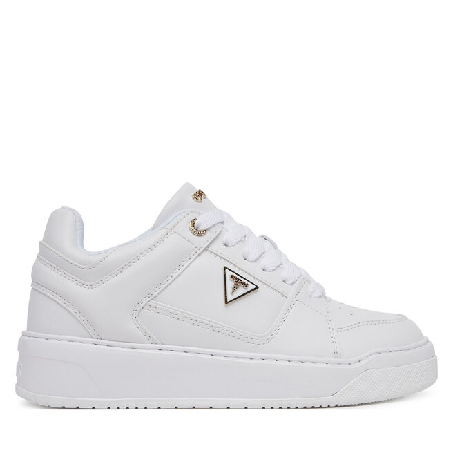 Sneakersy Guess FLTDEL ELE12 Biały - kobiece
