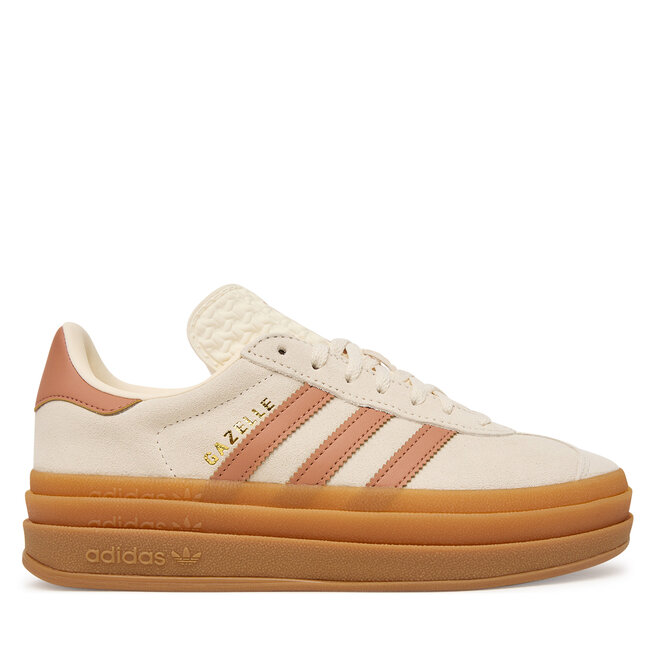Sneakersy adidas Gazelle Bold KI4707 Beżowy - kobiece