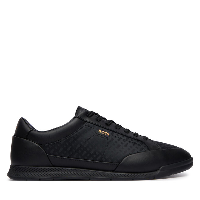 Sneakersy BOSS Nitan 50568501 Czarny - męskie
