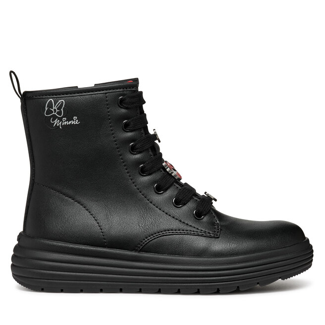 Kozaki Geox J Phaolae Girl J46ETC 000BC C9999 S Czarny - dziewczęce