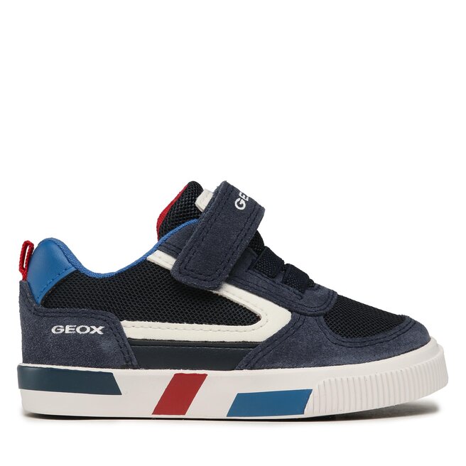 Sneakersy Geox B Kilwi Boy B35A7B01422C4211 M Granatowy - chłopięce