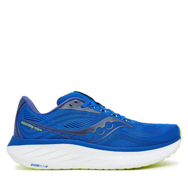 Buty do biegania Saucony Ride 18 S21000 Zielony - męskie