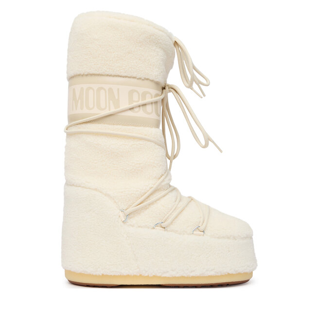 Śniegowce Moon Boot 80D1403080 Kremowy - kobiece