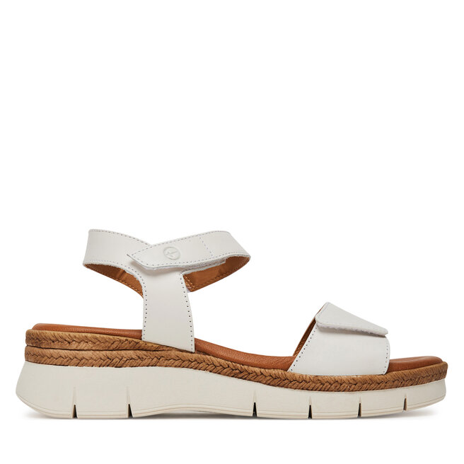 Espadryle Tamaris 1-28220-44 Biały - kobiece