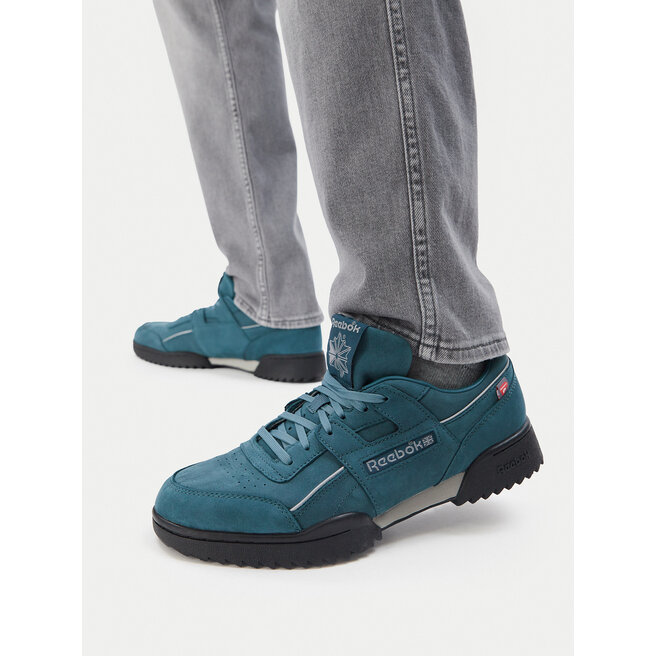 Sneakersy Reebok EOSS-WORKOUT PLUS RIPPLE 100260965 Niebieski - męskie