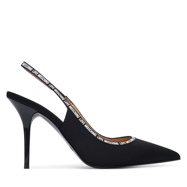 Szpilki LOVE MOSCHINO JA10429G1PIM0000 Czarny - kobiece