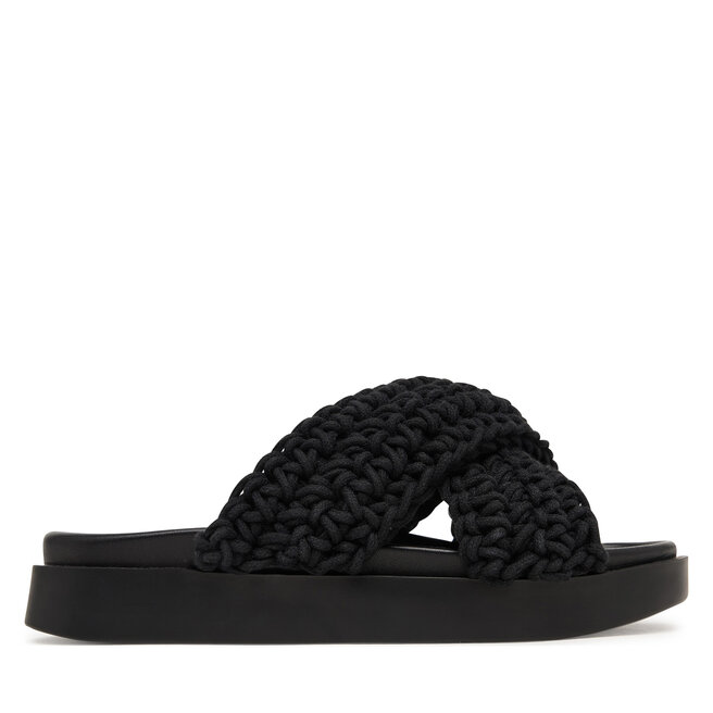 Klapki Inuikii Woven 1004.003.0062 Czarny -