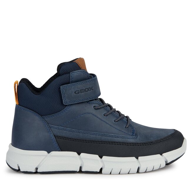 Kozaki Geox J Flexyper Boy J369BA 0CLFU C4002 S Granatowy - chłopięce