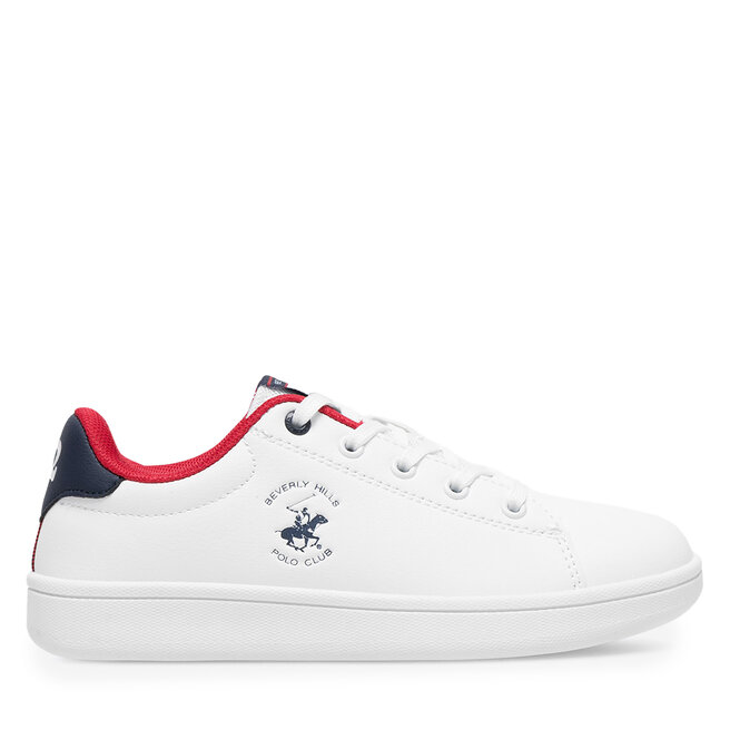 Sneakersy Beverly Hills Polo Club V12-762(IV)CH Biały - chłopięce