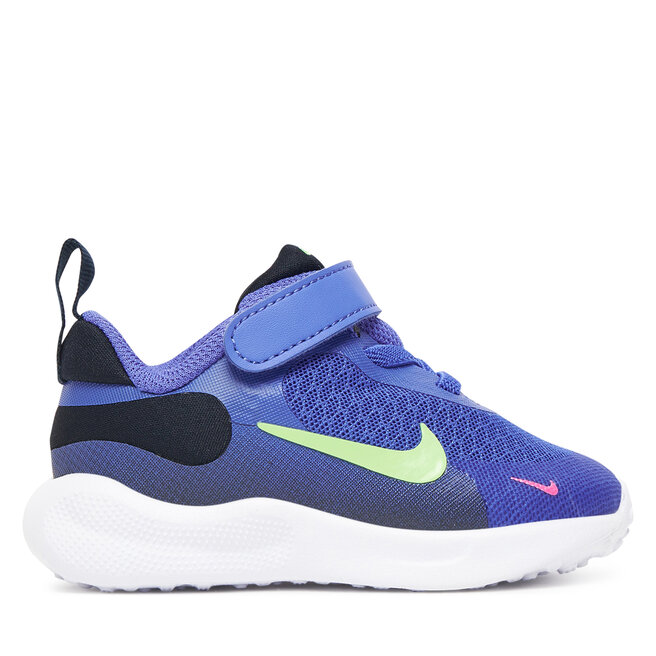 Buty do biegania Nike Revolution 7 (TDV) FB7691 500 Niebieski - chłopięce