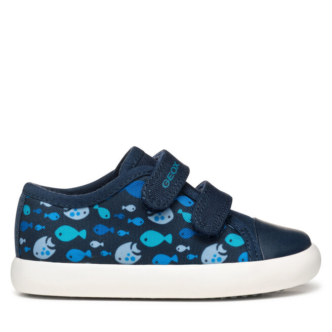 Sneakersy Geox B Gisli B451NB 000AW C4002 M Granatowy - chłopięce