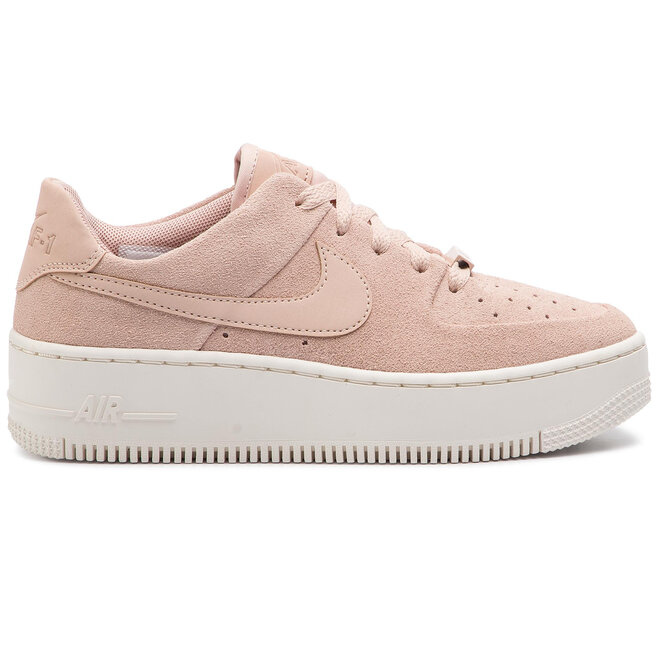 Sneakersy Nike Af1 Sage Low AR5339 201 Beżowy - kobiece