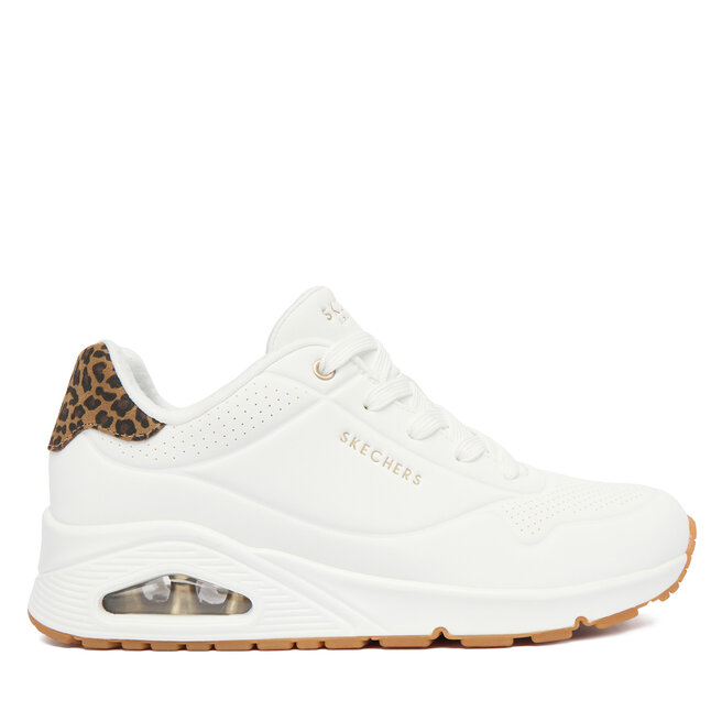 Sneakersy Skechers Uno 177093/WHLD Biały - kobiece