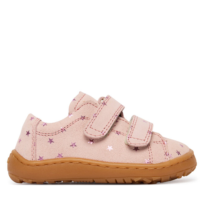 Półbuty Froddo Barefoot Baze G3130284-19 M Różowy - dziewczęce