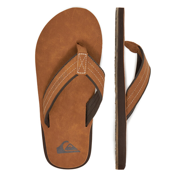 Japonki Quiksilver 808416 Brązowy -
