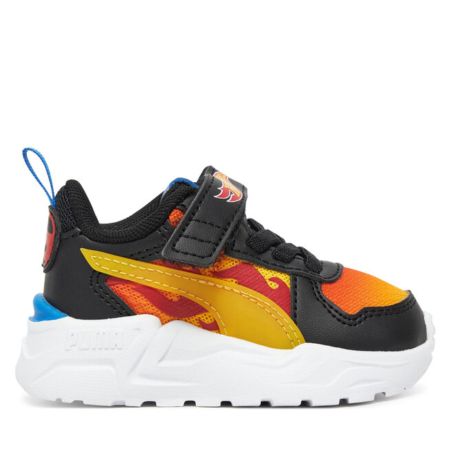 Sneakersy Puma Trinity Lite Hot Wheels AC+ Inf 401408 01 Czarny - dziewczęce