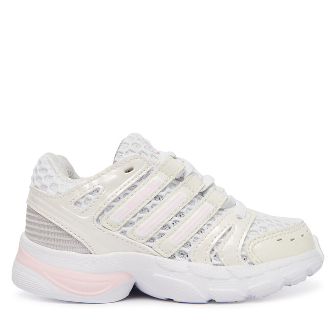 Sneakersy adidas Adistar Control 5 Elastic Lace KJ9738 Biały - dziewczęce