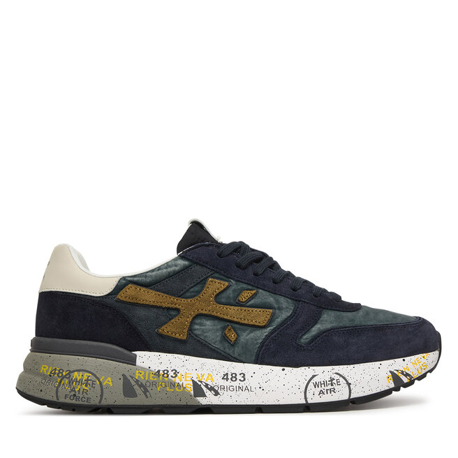 Sneakersy Premiata Mick Var 8435 Granatowy - męskie