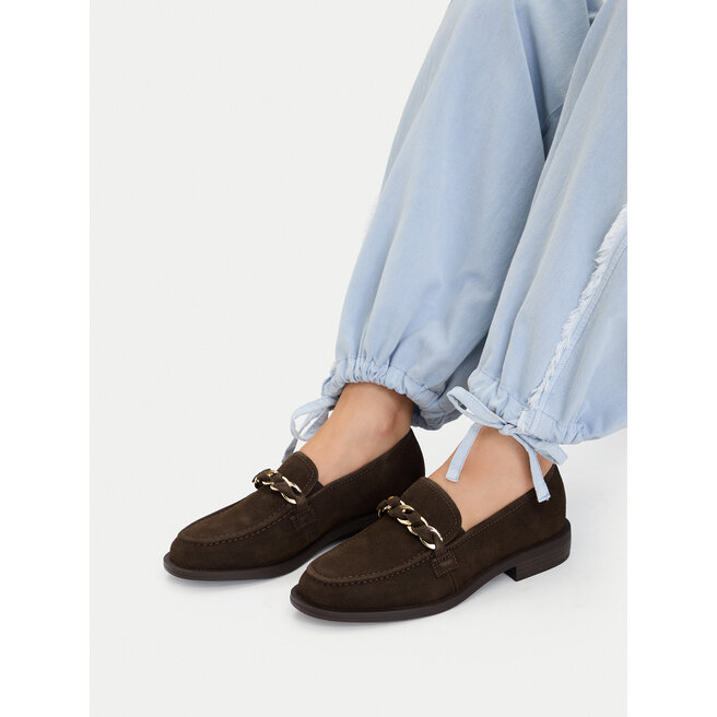 Loafersy JENNY CEO-HY1666-5 Brązowy ciemny - kobiece