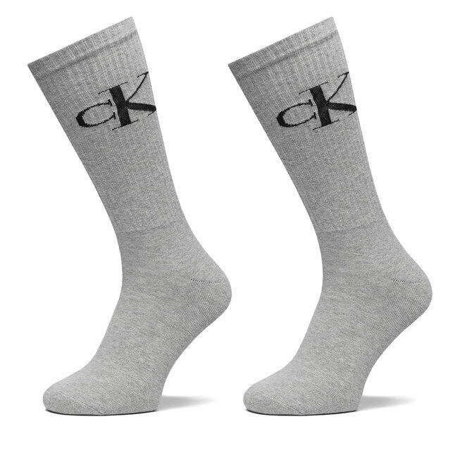 Skarpety długie Calvin Klein Jeans 701228802 Szary - męskie