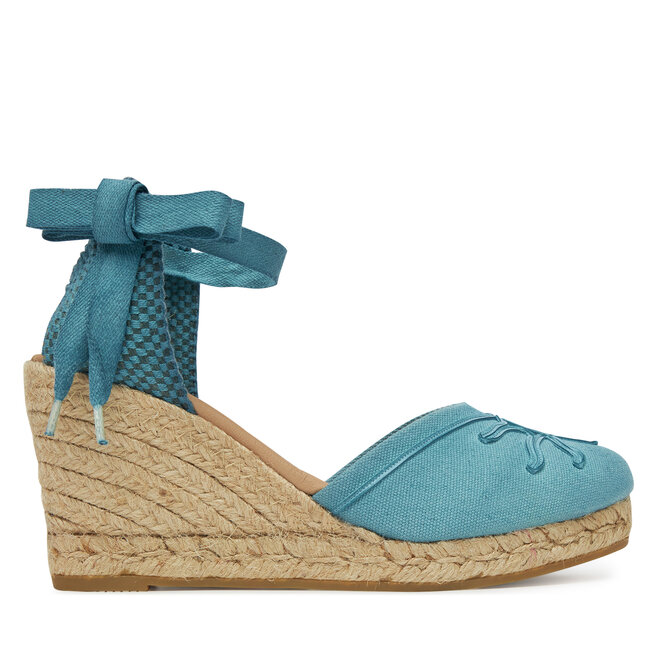 Espadryle Genuins Vela Sunset G106496 Niebieski - kobiece