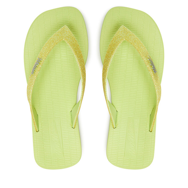 Japonki Melissa Mini Melissa Sun Long Beach II Inf 36100 Zielony -