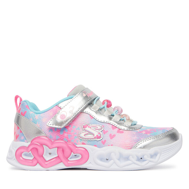 Sneakersy Skechers S-Lights Infinite Heart Lights-Heart Jewels 303261L/SMLT Kolorowy - dziewczęce