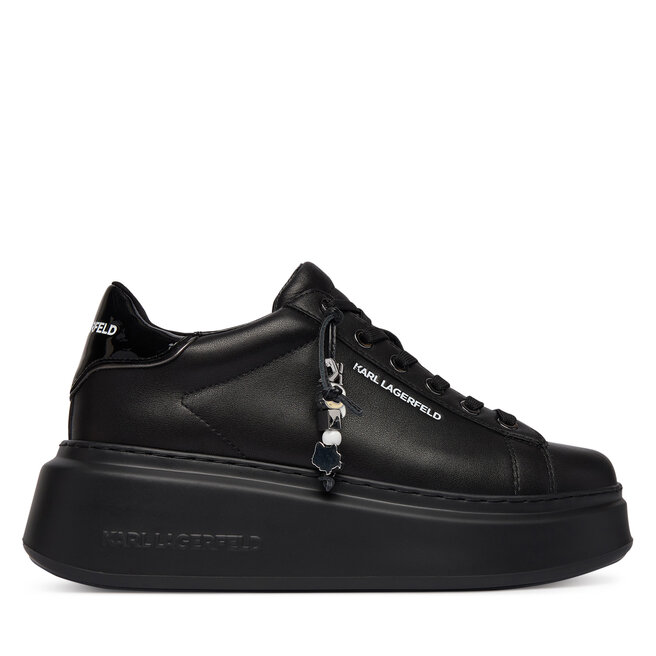 Sneakersy KARL LAGERFELD Anakapri KL63516 Czarny - kobiece