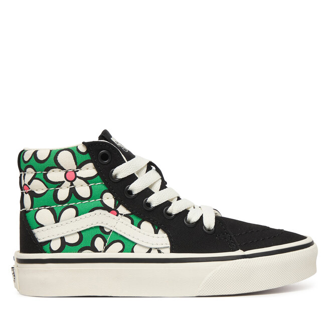 Sneakersy Vans Sk8-Hi VN000CYNFLX1 Zielony - dziewczęce
