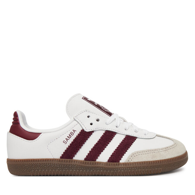 Sneakersy adidas Samba Og KZ8682 Biały - chłopięce