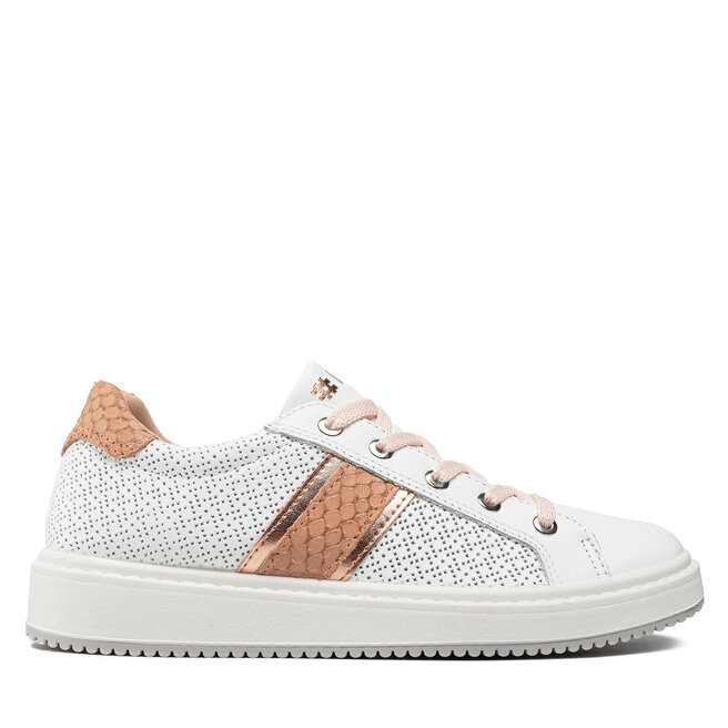 Sneakersy Primigi 1867100 D Biały - dziewczęce