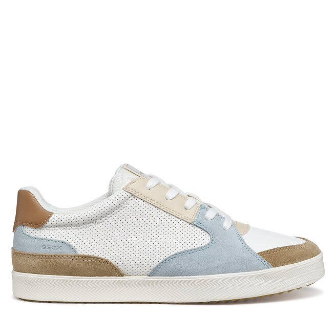 Sneakersy Geox D Blomiee D656HC 05422 C1Z0B Biały - kobiece